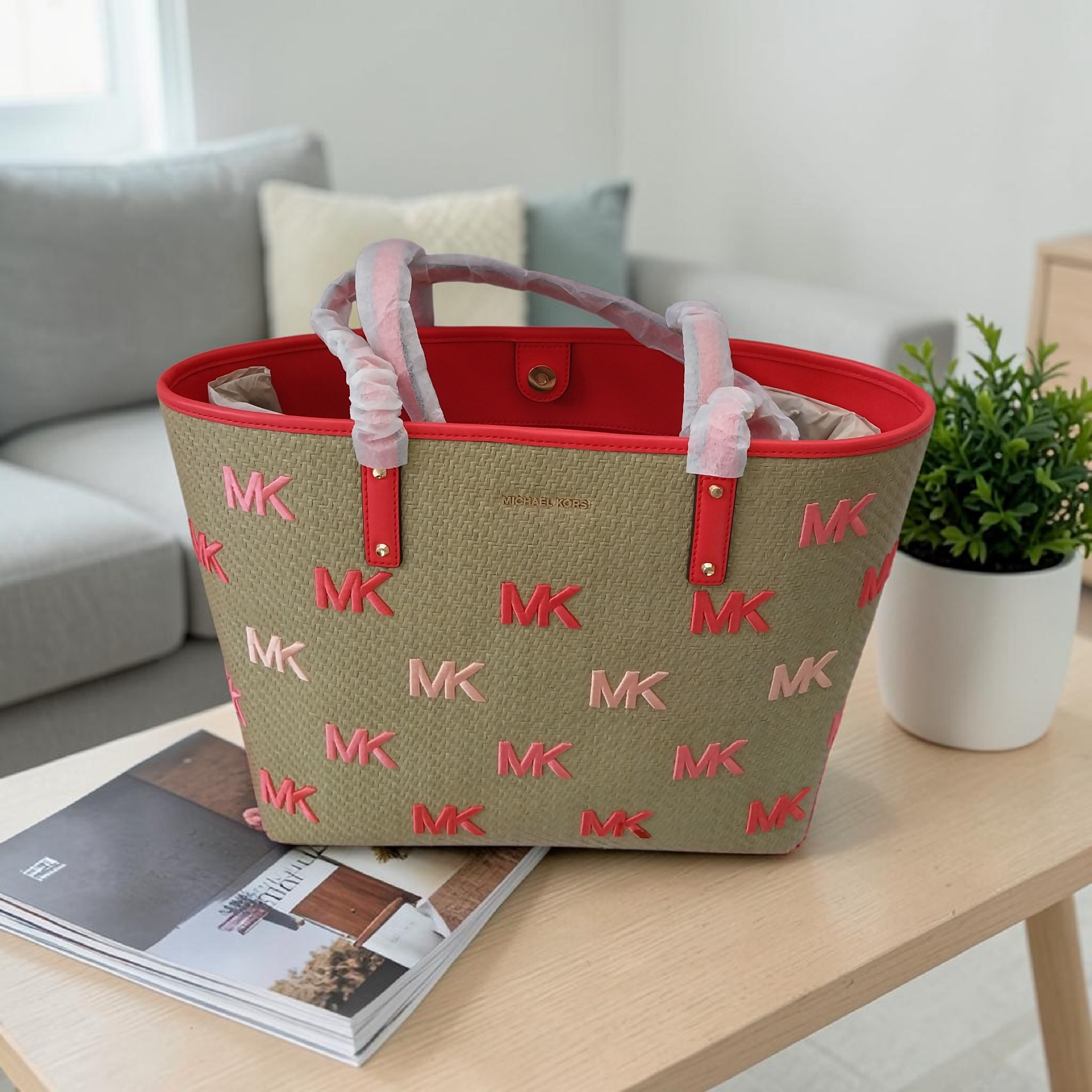 Michael kors signature large bag