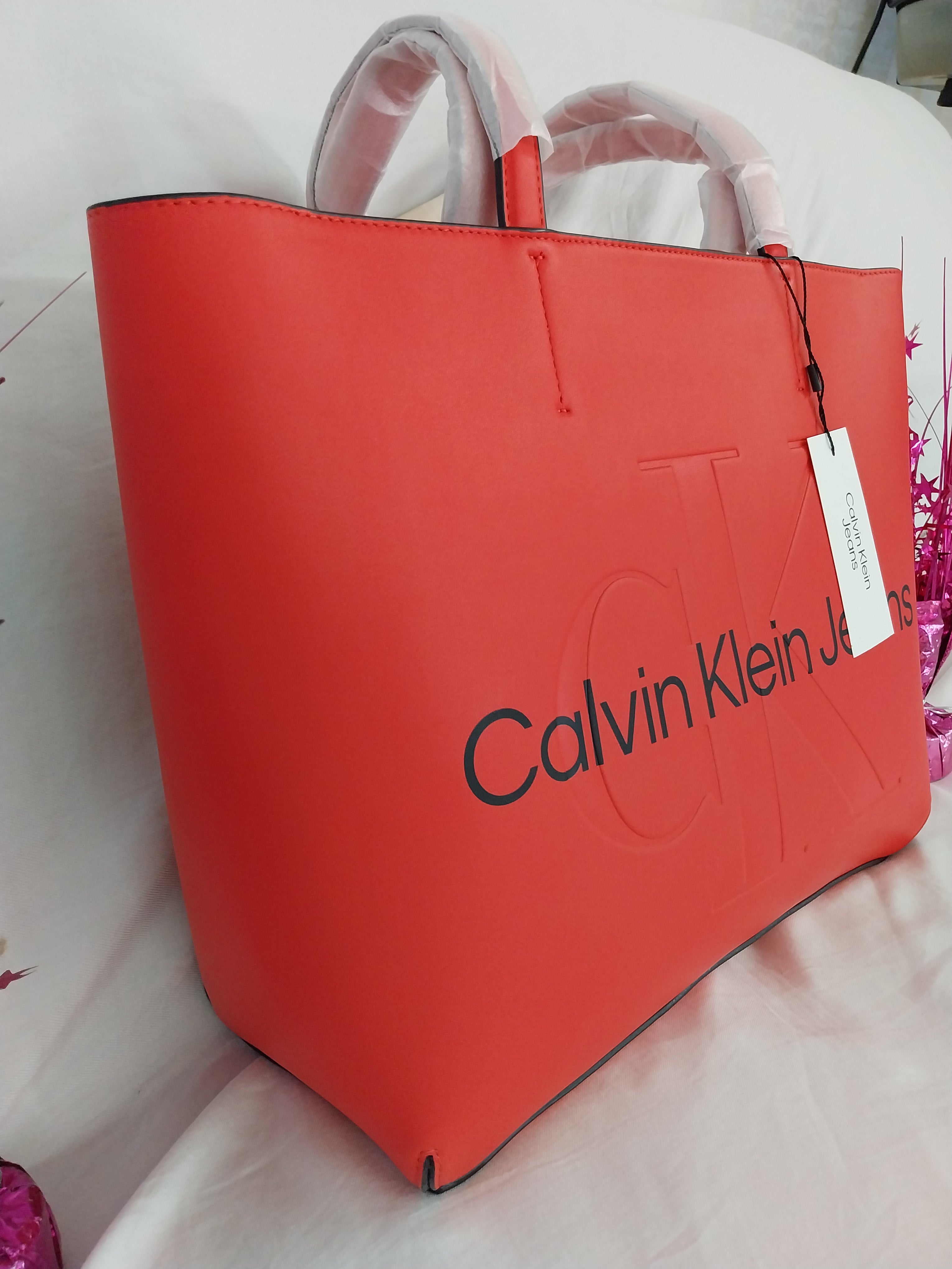 Calvin Klein Red Bag