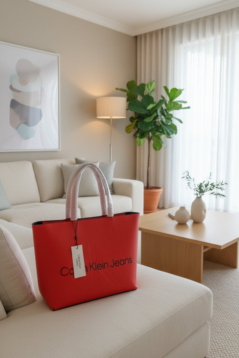 Calvin Klein Red Bag