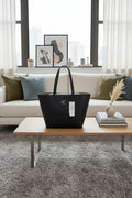 Calvin klein signature leather bag