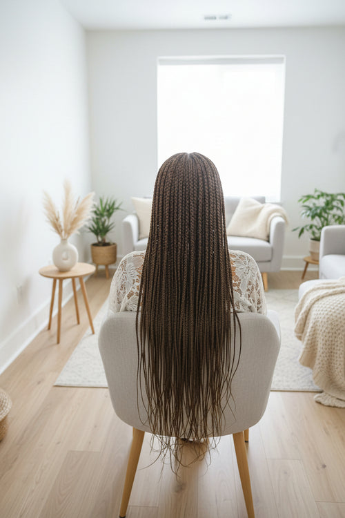 Box Braid Handmade Wig