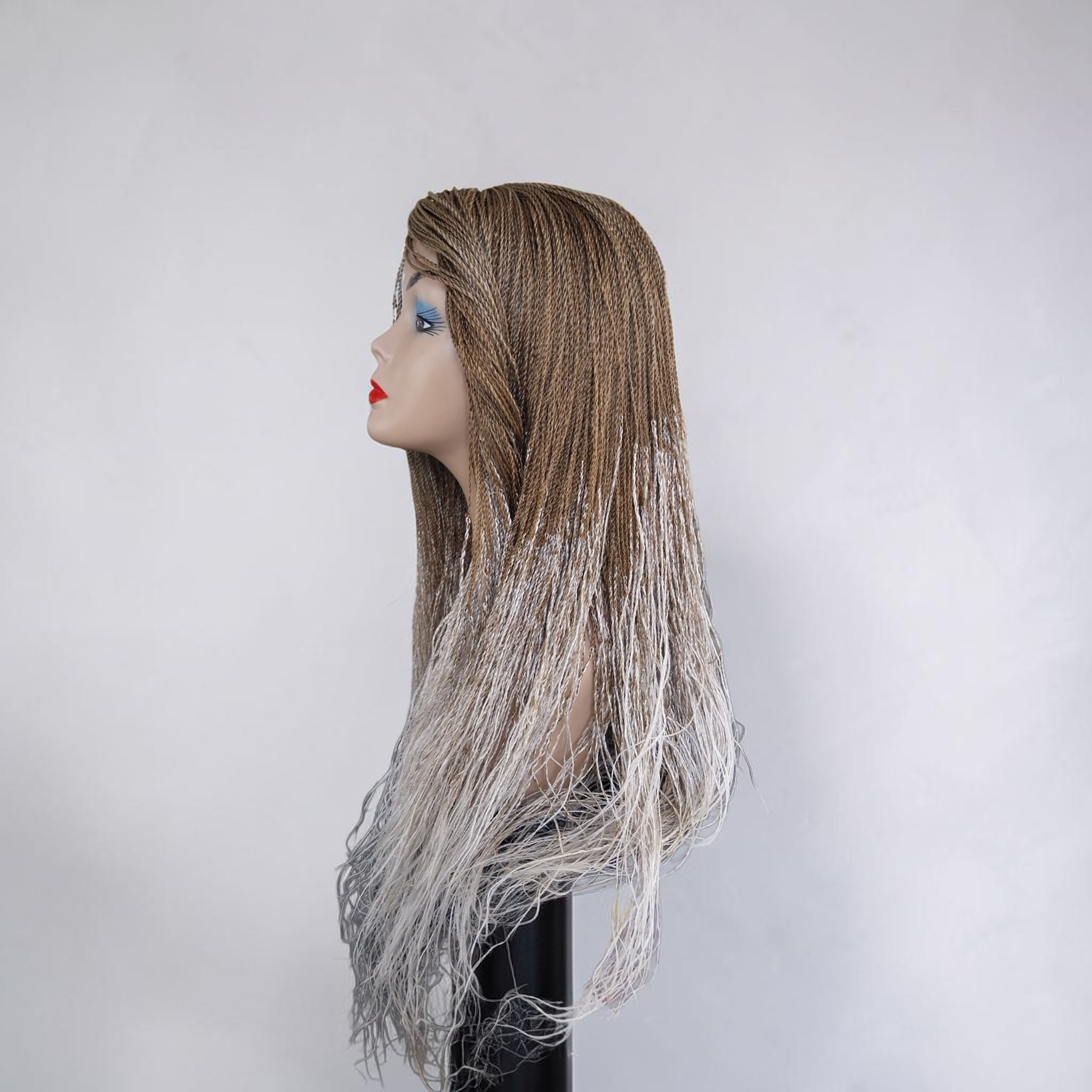 One million twist braid with.